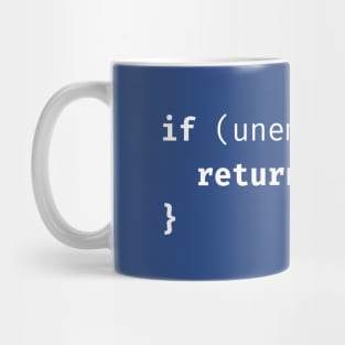 Happy Developer Joke Mug